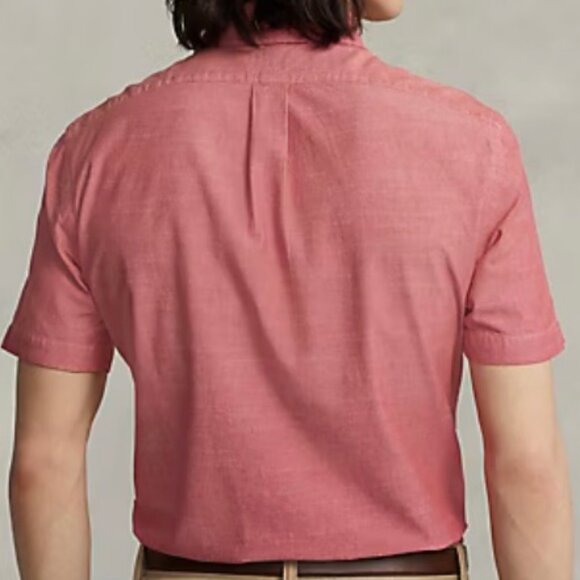 Ralph Lauren Chambray Shirt M + NWT RL Traveler Shorts + Vintage Louis Vuitton - Picture 6 of 10